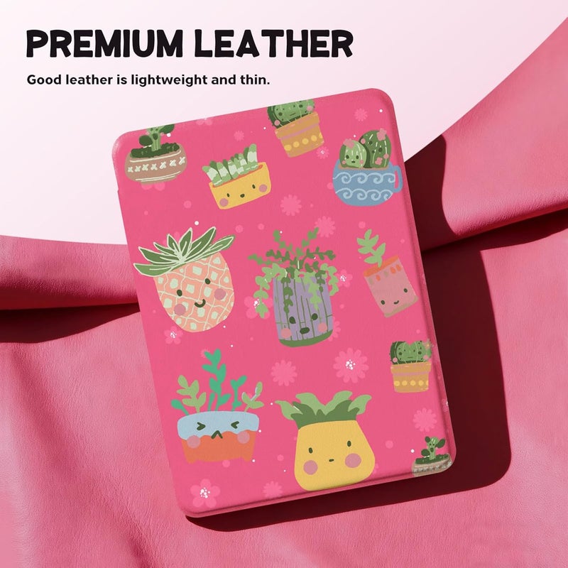 CoBak Case for 7" E-Readers - All New PU Leather Cover with Auto Sleep Wake Feature for E-Readers 2024 Released - Image 5
